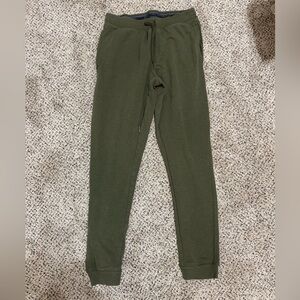 Weatherproof Men's Olive Sweatpants